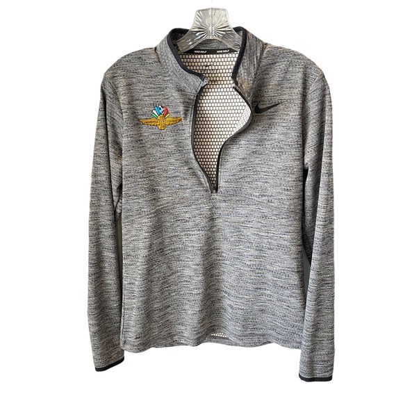 NIKE Golf Women's Size M Indianapolis Motor Speedway 1/2 Zip Pullover Embroidery - Picture 5 of 6
